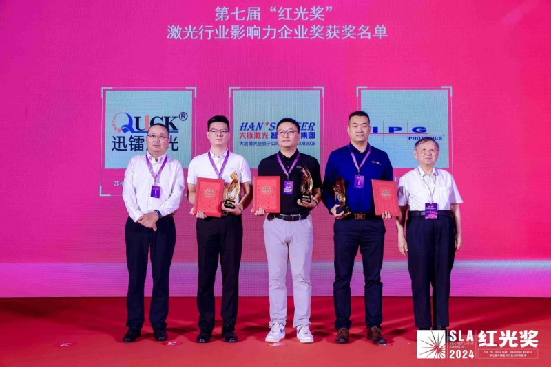 中国网-第七届“红光奖”颁奖盛典隆重举行，40家企业荣揽激光行业大奖